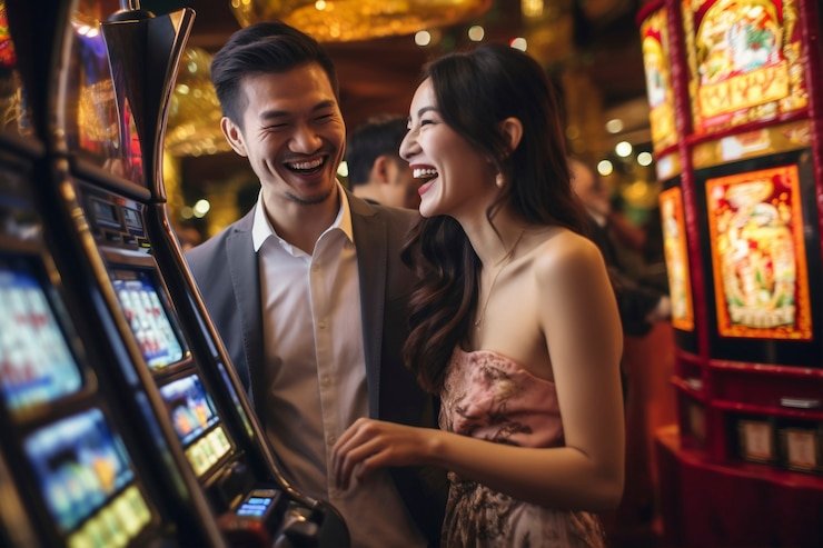 JILI slot game with animated reels and bonus features
